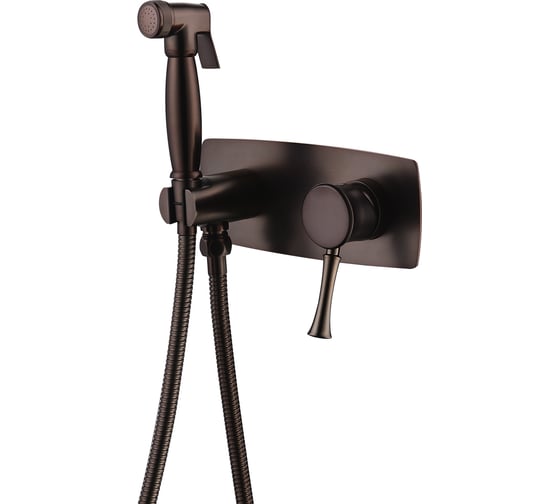 Изображение товара Смеситель с гигиеническим душем Lemark Peretto встраиваемый LM6319RB