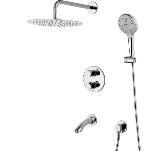 Изображение товара Смеситель для ванны и душа Lemark Yeti, встраиваемый LM7822С LM7822C