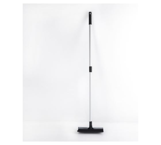 Изображение товара Окномойка Доляна с поролоновой насадкой, алюминиевая телескопическая ручка, сгон резина 826278