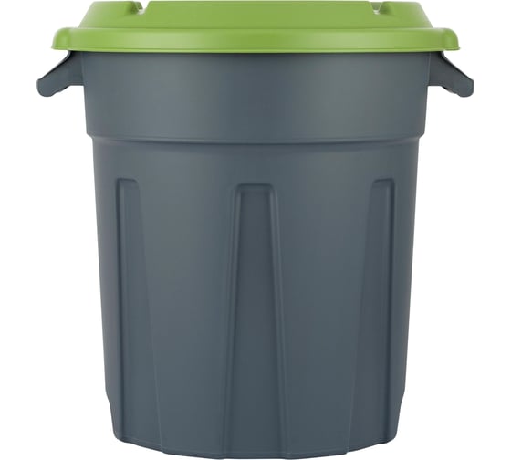 Изображение товара Бак Blocker 60 л, для хранения, с крышкой, цвет серый 34274