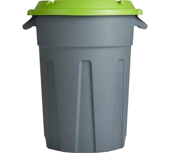 Изображение товара Бак INGREEN 80л. для хранения, с крышкой цв. серый 34275