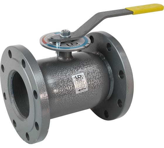 Изображение товара Шаровой кран LD баланс сталь, Regula Ду40 Ру40 фл Kvs26.18 007-6457