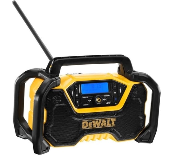 Изображение товара Портативная аудиосистема Dewalt 12/18 В, с возможностью работы от сети, 30 Вт, без АКБ и ЗУ, DCR029 DCR029-QW