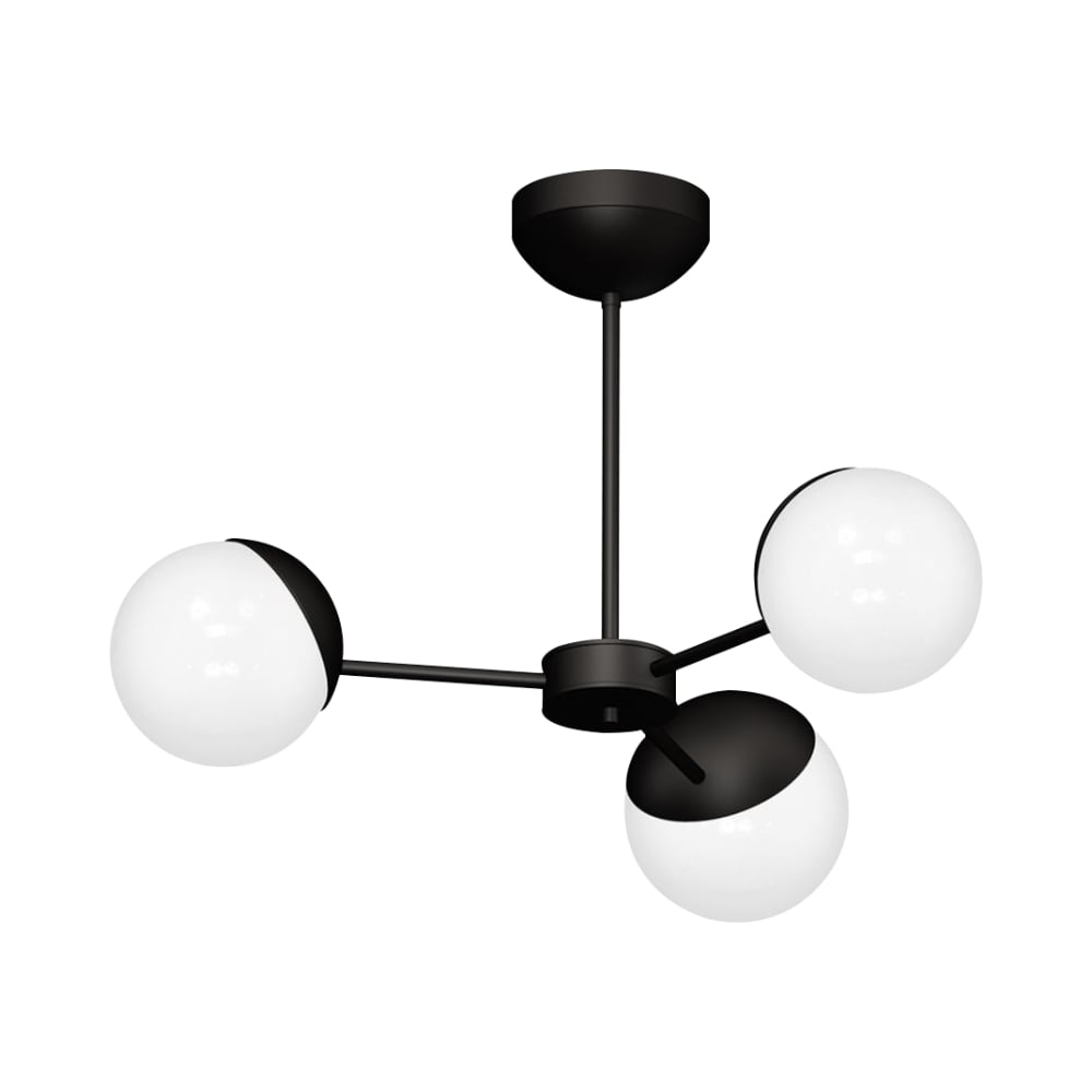 Изображение товара Подвесной светильник MAXLIGHT CAST 1002 BLACK 3хE27 в стиле лофт