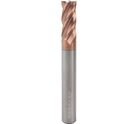 Изображение товара Фреза твердосплавная цилиндрическая Debever Machining Solutions D=5 мм, TISIN DB-S-FB05050Z4TS05
