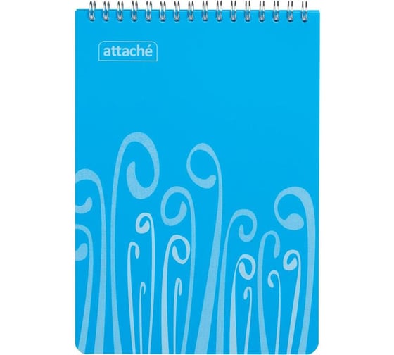 Изображение товара Блокнот Attache А5, пласт обл, 80л, FANTASY, голубой 309368