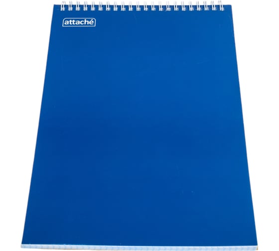 Изображение товара Блокнот на спирали 25 шт в упаковке Attache А4 60л. синий блок 60г обложка 215г 650133