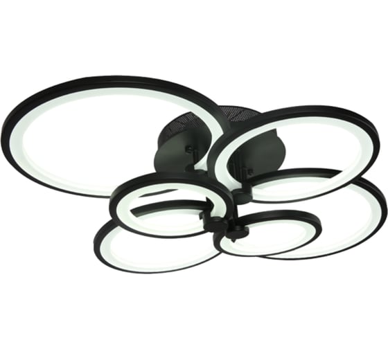 Изображение товара Управляемый светодиодный светильник MAXLIGHT Decor 2002 180W, black, 3000-6500К, Φ740*170 ММ 00-00000925