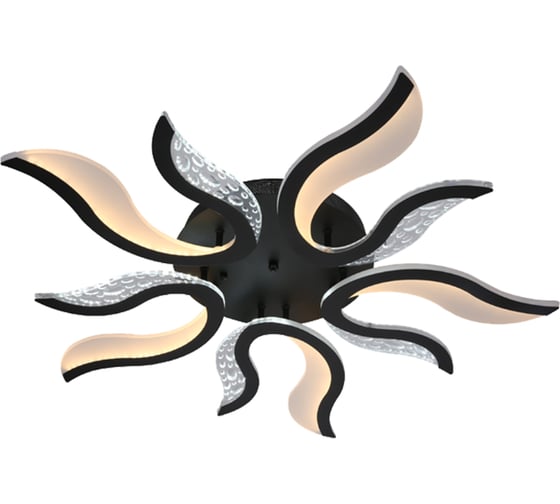 Изображение товара Управляемый светодиодный светильник MAXLIGHT DECOR 2013 120W, BLACK, 3000-6500К, Φ820 ММ 00-00000975