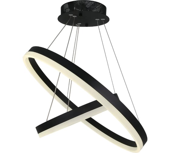 Изображение товара Управляемый светодиодный светильник MAXLIGHT Decor 4009 100W, Black, 3000-6500К, ф500мм 00-00001147