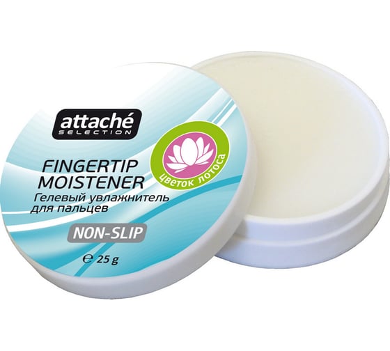 Изображение товара Гелевая подушка для смачивания пальцев Attache Selection Цветок Лотоса, 25 г 554618