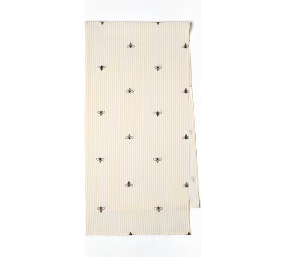 Изображение товара Дорожка Доляна Пчелки 40x146 см, рогожка 164 г/кв.м, 100% хлопок 10783184