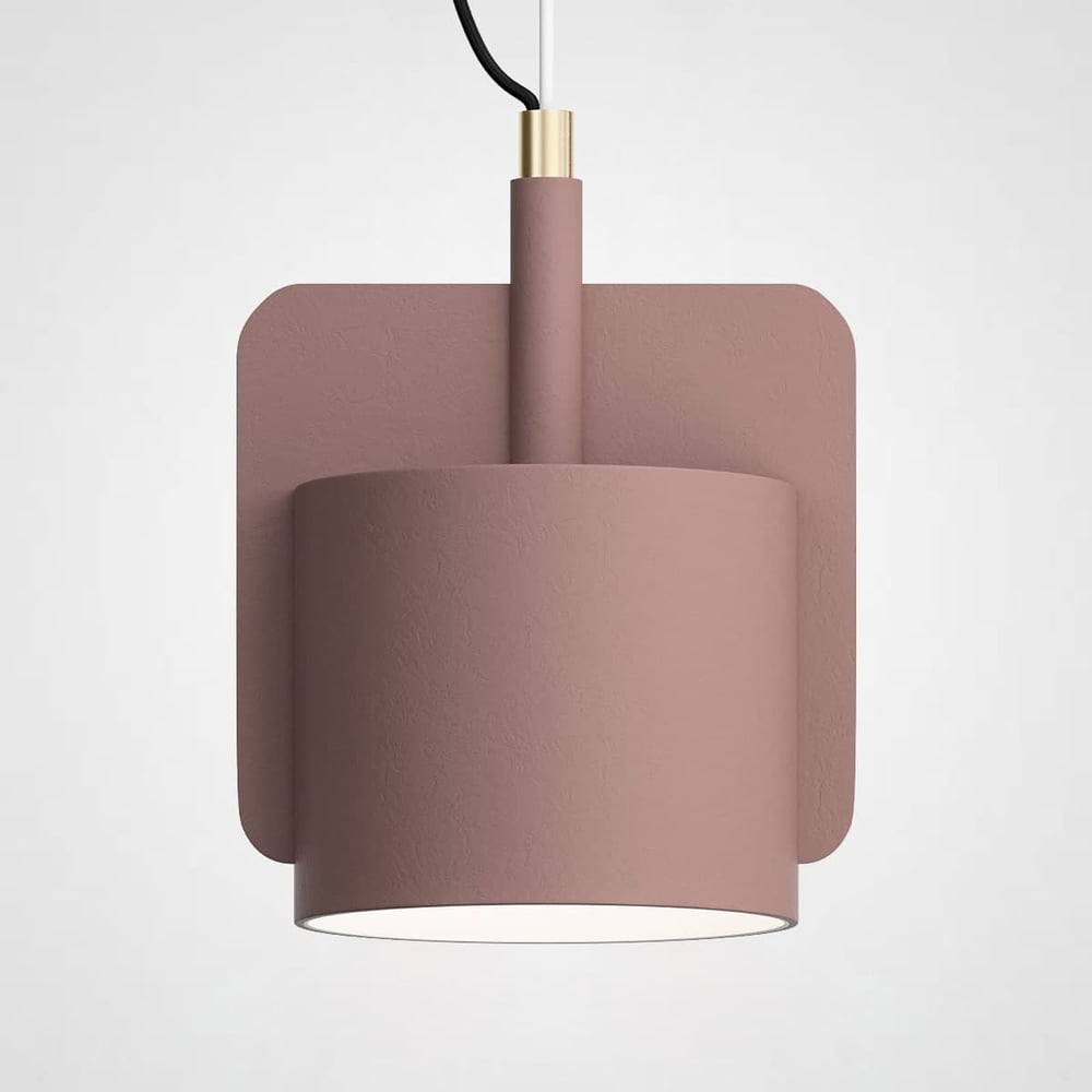 Изображение товара Подвесной бетонный светильник IMPERIUMLOFT SKOVL C терракот 20 см стиль современный