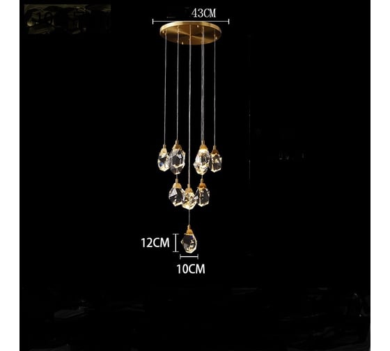 Изображение товара Подвесной светильник IMPERIUMLOFT CRISTEL ONE D43 193599-26