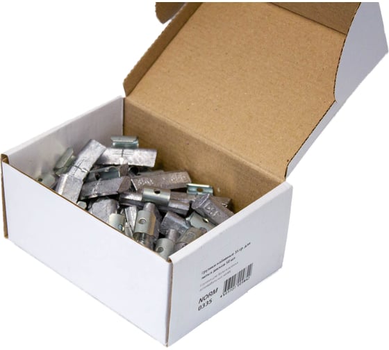 Изображение товара Грузики для литых дисков NORM 35 гр. 50 шт. 0335