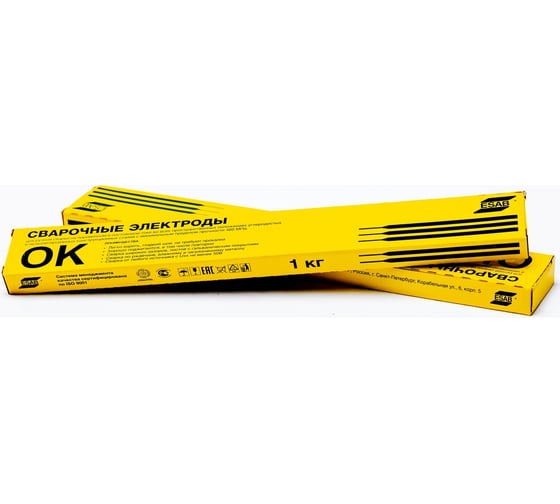 Изображение товара Электроды сварочные OK 46.00 (2.0х300 мм; 1 кг) ESAB 4600202WZ0