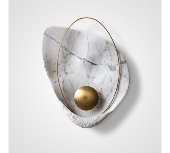 Изображение товара Настенный светильник IMPERIUMLOFT CLAM Белый мрамор 133214-22