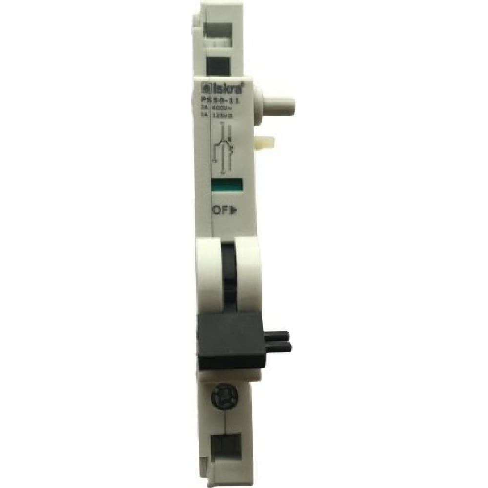 Блок-контакт для модульных автоматических выключателей серии RI50 iskra вспомогательный контакт для контакторов benedict
