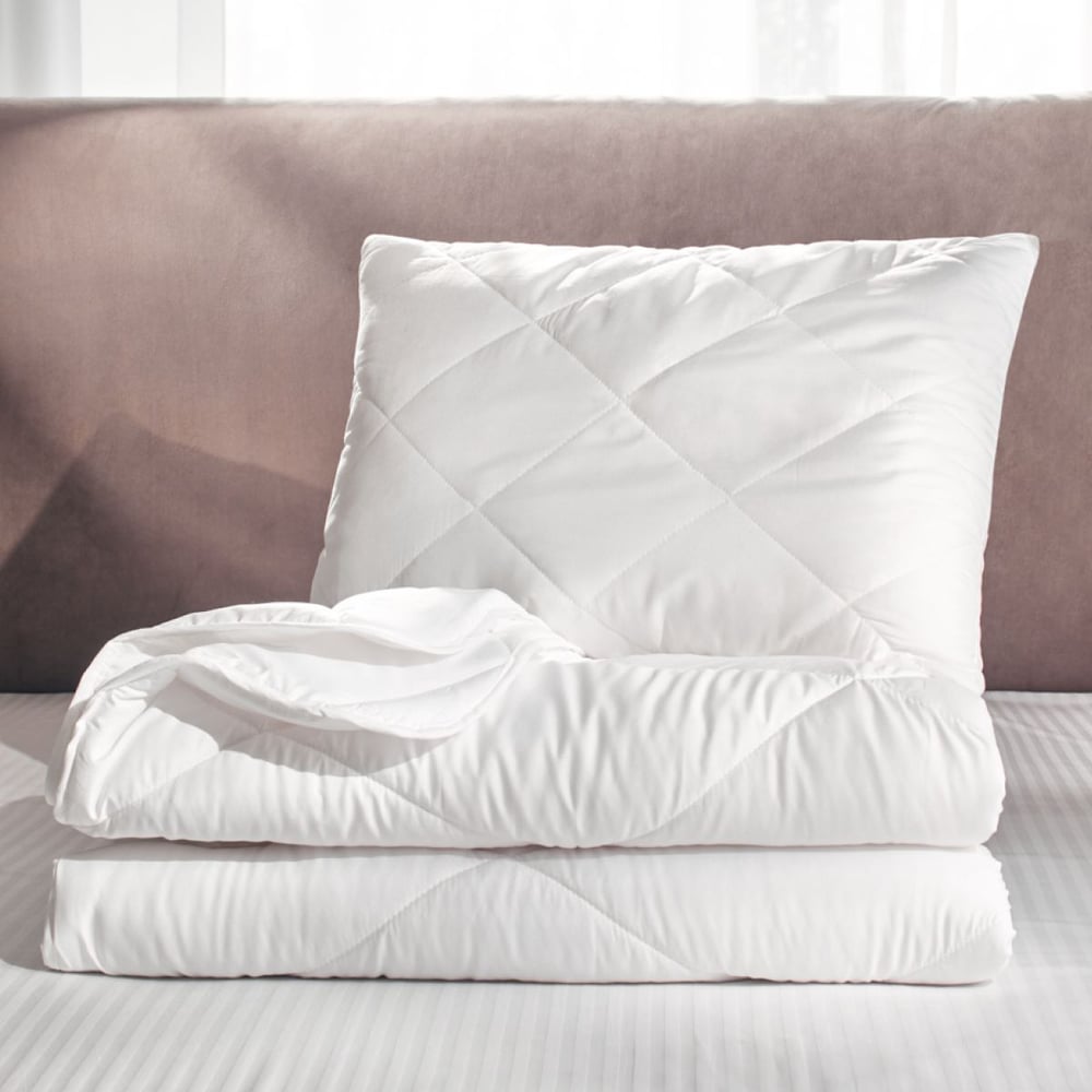 Изображение товара Комплект одеяло и подушка Guten Morgen холлофайбер, микрофибра, Softt Kids, 110x140 см, 40x60 см КОП-СК-110-40