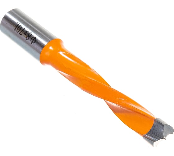 Изображение товара Сверло присадочное усиленное "глухое" (8x70 мм; S=10x20 мм; LH) ROTIS 412.0870L