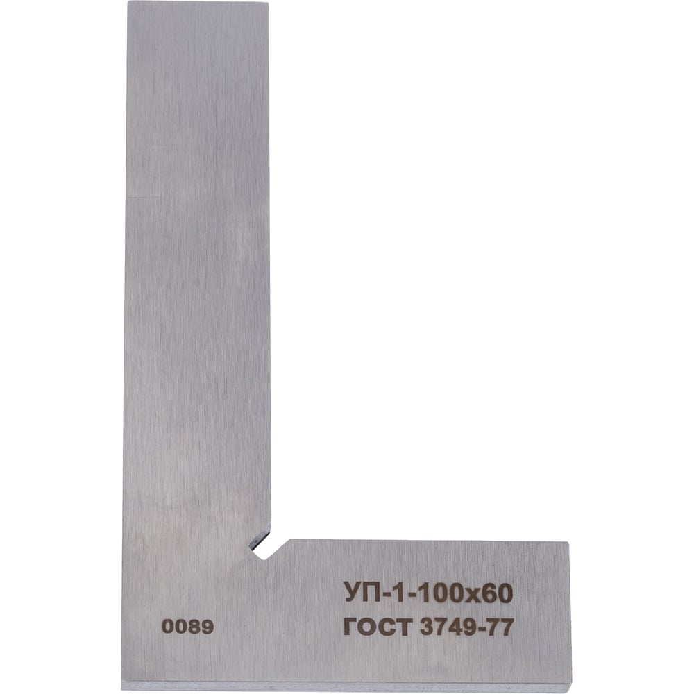Изображение товара Угольник Буревестник УП-1-100 100х60 ГОСТ 3749-77