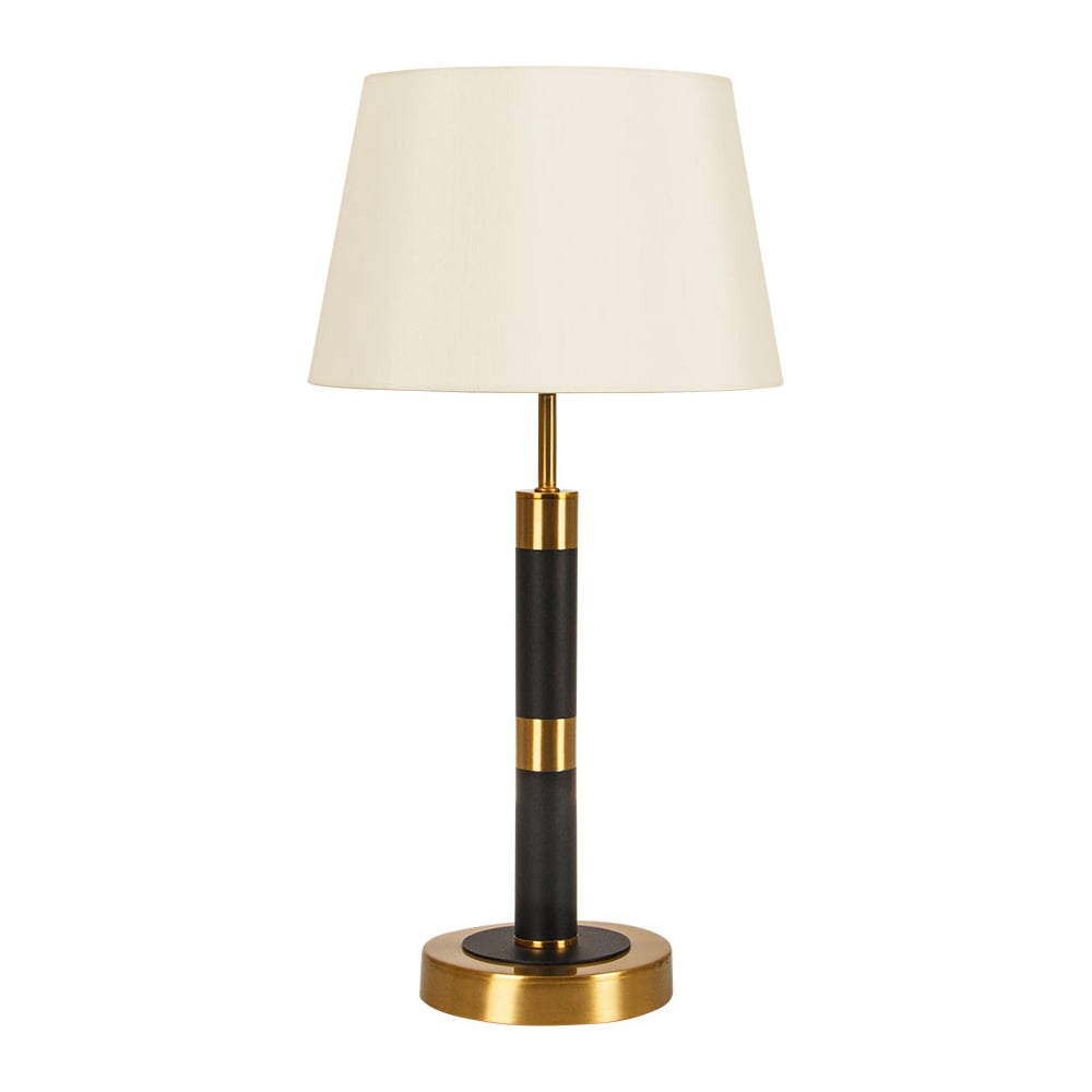 Изображение товара Декоративная настольная лампа ARTE LAMP ROBERT A5066LT-1BK классика стиль черный ткань