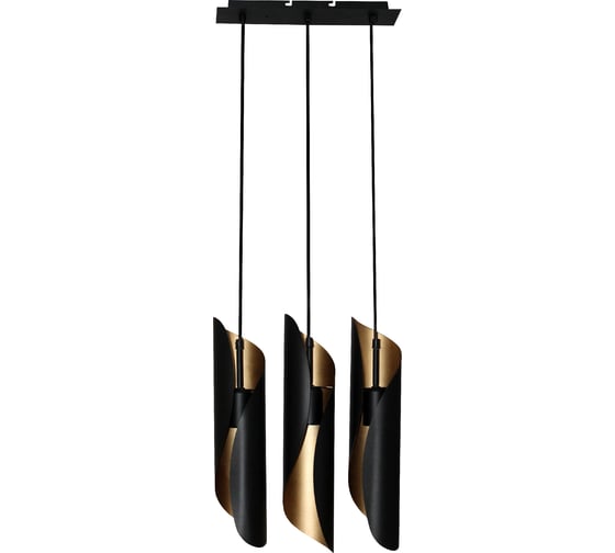 Изображение товара Светильник ЭЛЕТЕХ Маэстро 2 232 черный золото НСБ 01-3х60-156 Е27 ИУ 1005404629