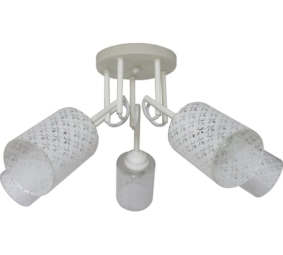 Изображение товара Светильник ЭЛЕТЕХ Джаз 151 бел. НПБ 01-5х60-136 Е27 ИУ 1005404554