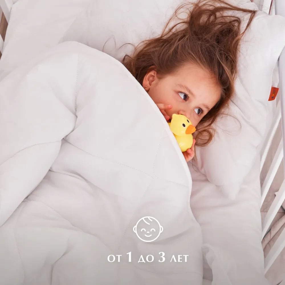 Изображение товара Одеяло Hollofibre Microfibre Softt Kids 110x140 см Гипоаллергенное всесезонное