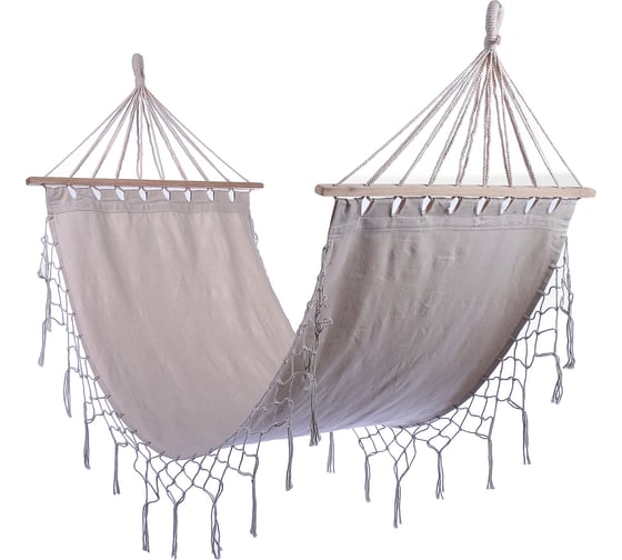 Изображение товара Гамак Maclay 200x80 см, хлопок, цвет бежевый 3941086