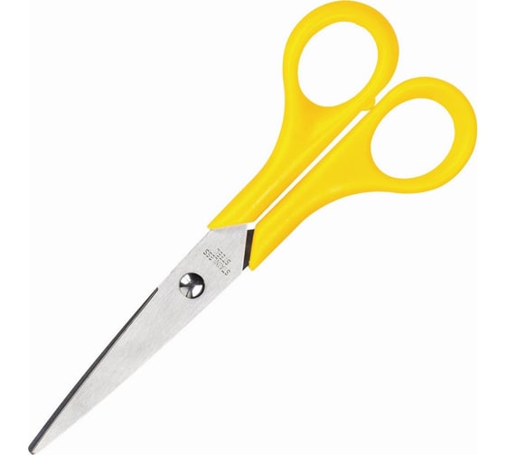 Изображение товара Тупоконечные ножницы Attache 150 мм, с пластиковыми ручками, цвет желтый 262861