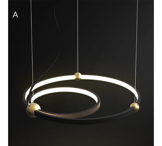 Изображение товара Подвесной кольцевой светильник IMPERIUMLOFT PLANETARY D30+40 101913-26