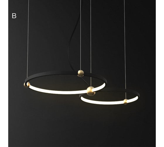 Изображение товара Подвесной кольцевой светильник IMPERIUMLOFT PLANETARY D50+40 195502-26