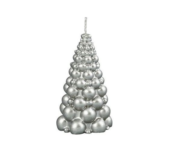 Изображение товара Декоративная свеча МУЛЬТИДОМ Елочка Размер 8х4,5х4,5 см, 2 цвета МС5-134