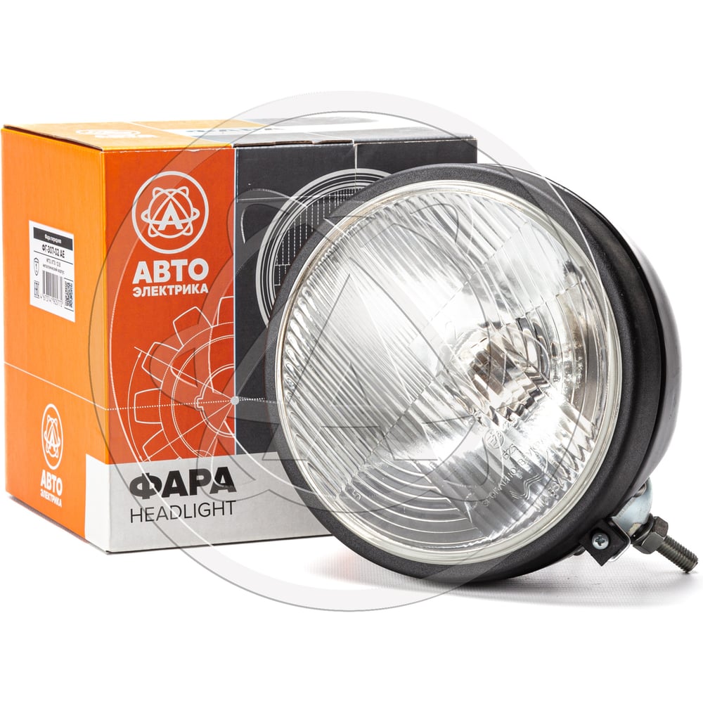 Изображение товара Фара ближнего и дальнего света для трактора Т-150, 12В, металл корпус