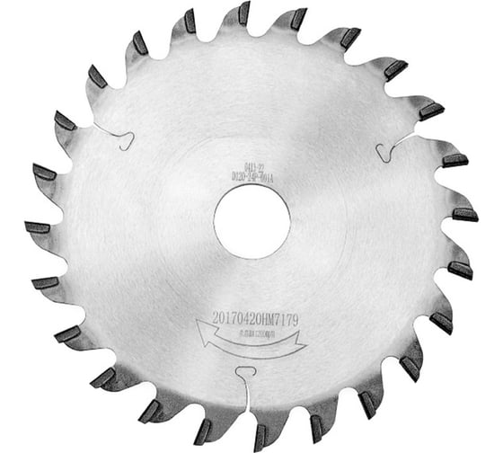 Изображение товара Диск пильный алмазный подрезной конический (120x22x3.0/4.1 мм; 24 зуба) ROTIS 330.1202224B