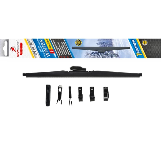 Изображение товара Щетка SKYBEAR с/о 13/32,5 см зимняя WINTER 7 адаптеров 703130