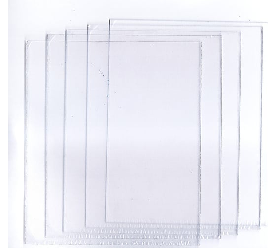 Изображение товара Стекло защитное из поликарбоната 133х114х1 мм, 5 шт 8597