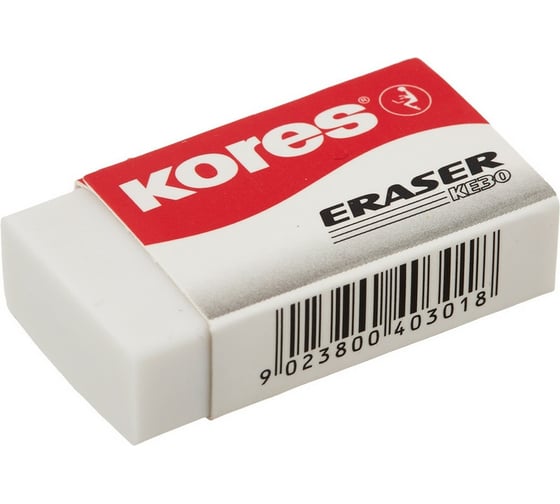Изображение товара Ластик Kores KE-30 40x21x10 mm, 3 шт 376556