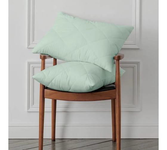 Изображение товара Набор стеганых подушек Guten Morgen бамбук, микрофибра, Bamboo dream, 70x70 см, 2 шт. Нпод-БД-70-70-2