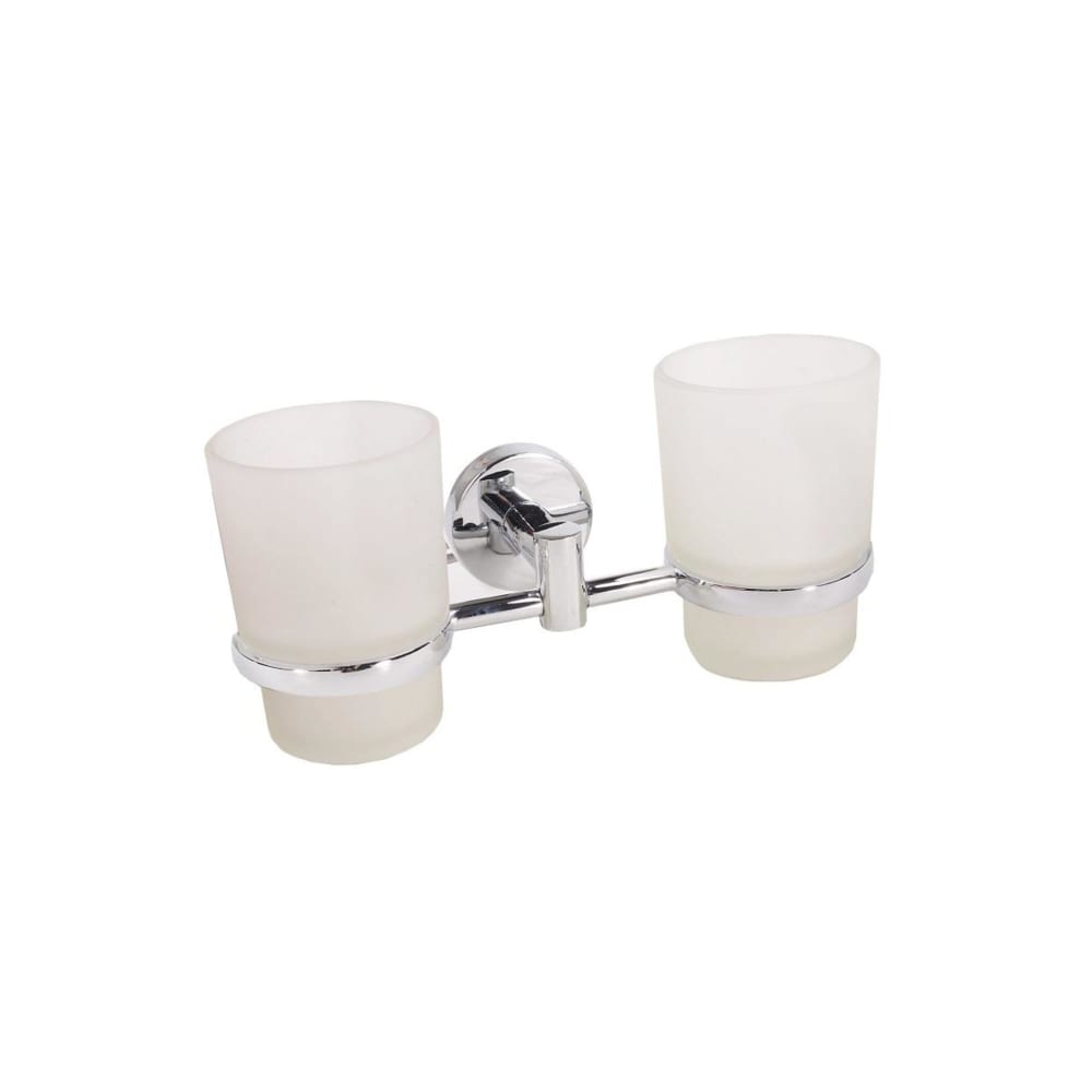 Двойной стакан для ванной Аквалиния настенный локтевой дозатор для антисептика аквалиния