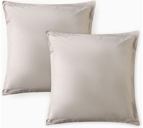 Изображение товара Комплект наволочек Этель Ivory 70*70+3 см, 100% хлопок, перкаль (300 нитей) 10682981