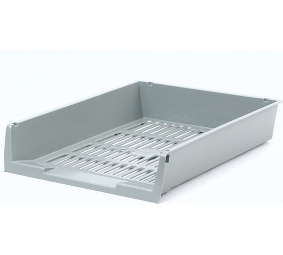 Изображение товара Решетчатый лоток для бумаг Attache серый ЛТ293АЕ 484396