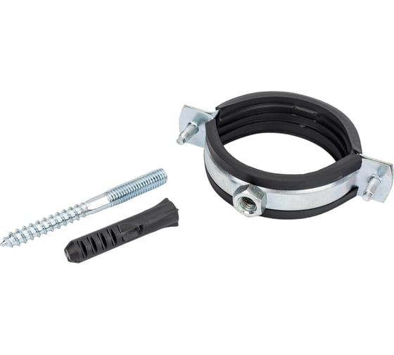 Изображение товара Металлический хомут RTP со шпилькой шурупом и дюбелем, 2", 58/64 29196