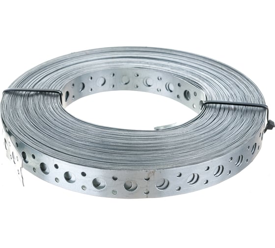 Изображение товара Монтажная лента ЭРА перфорированная, прямая, LP 20х0.7, 25 м Б0047419