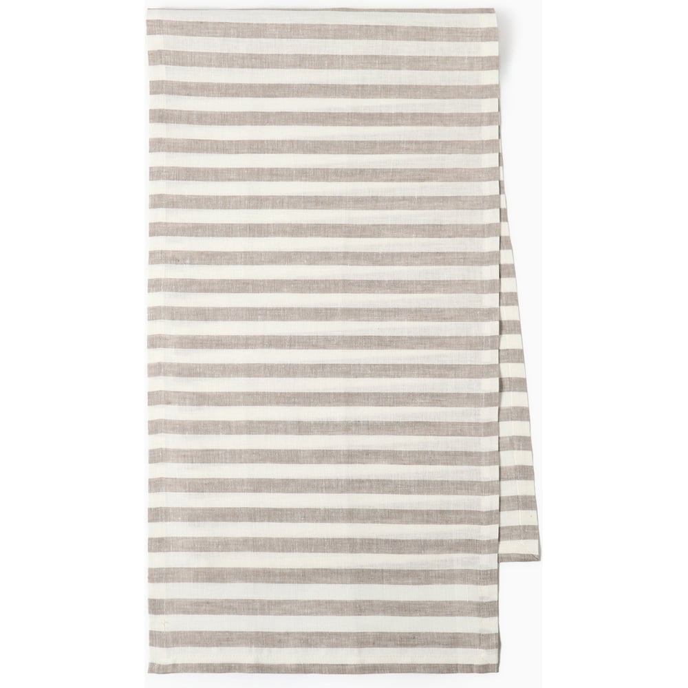 Изображение товара Декоративная дорожка из льна Этель Soprano 40x146 см классическая полоска