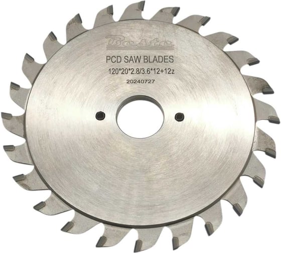 Изображение товара Пила дисковая алмазная подрезная BESTE DIA 120х3.6-2.8х20 мм, z=12+12 CT00302050