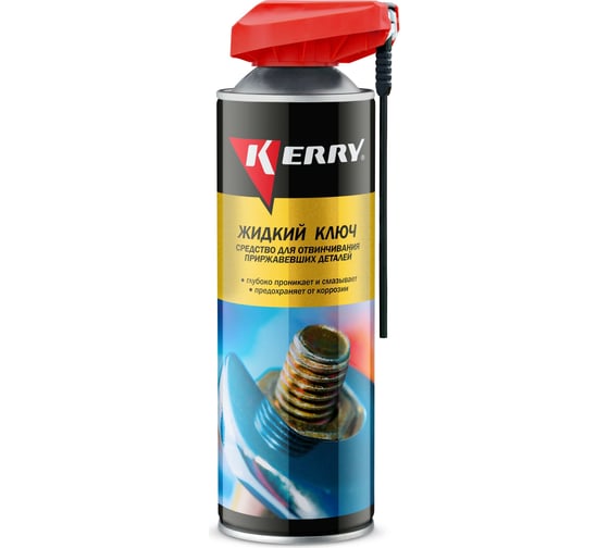 Изображение товара Жидкий ключ KERRY средство для отвинчивания приржавевших деталей KR-940-5