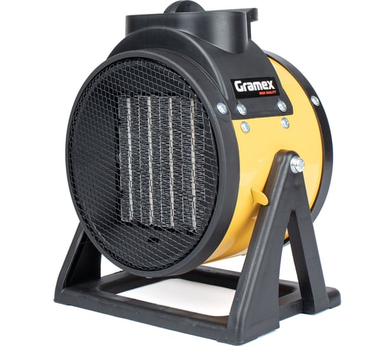Изображение товара Электрическая тепловая пушка Gramex RHG-GR-2000, керамический нагреватель, мощность 2000 Вт (1/8) 022965