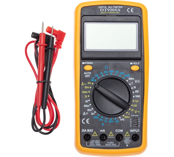 Изображение товара Мультиметр универсальный PROCONNECT P9205М 13-3026